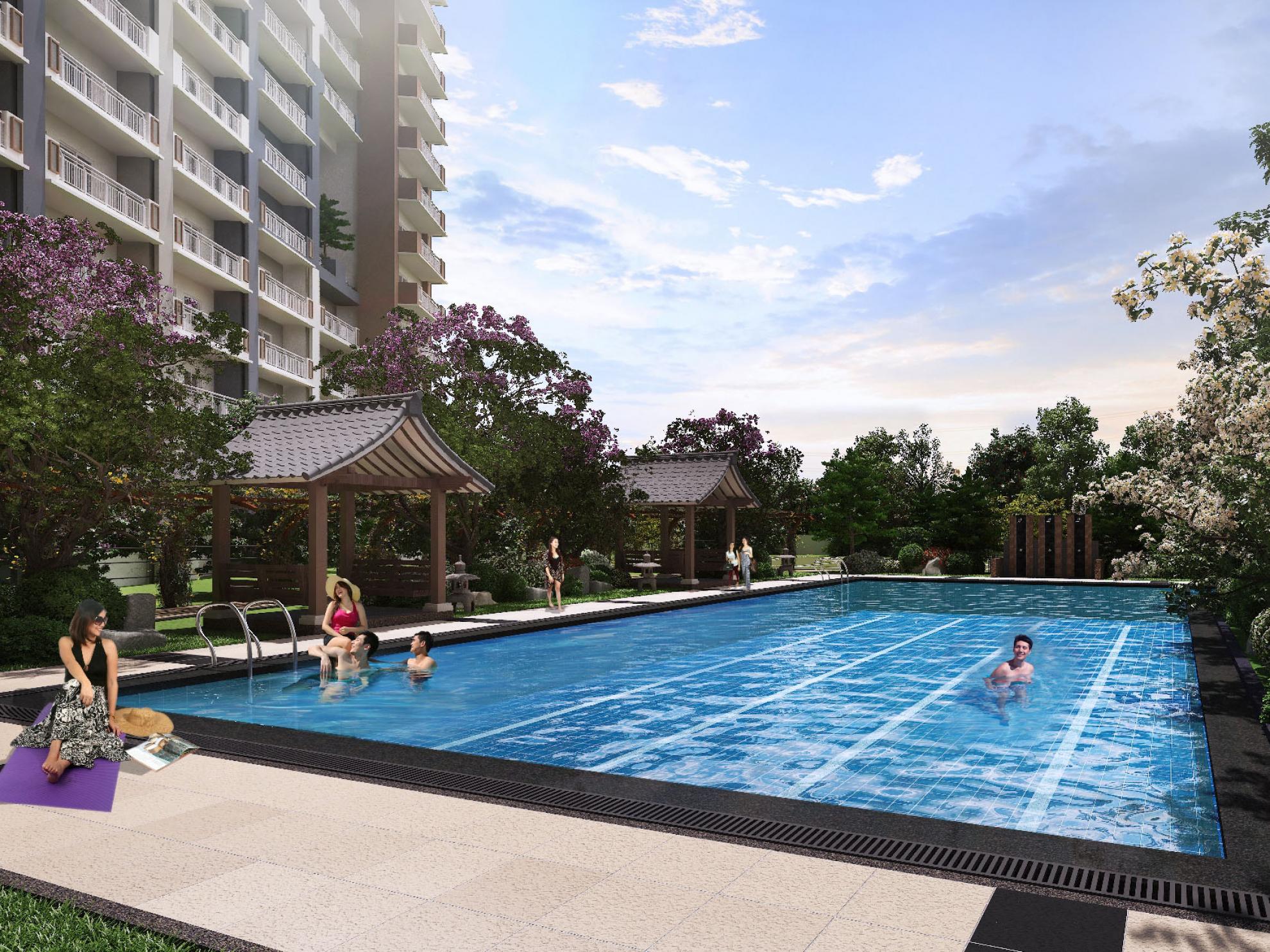 DMCI Homes' Kai Garden Residences lap pool