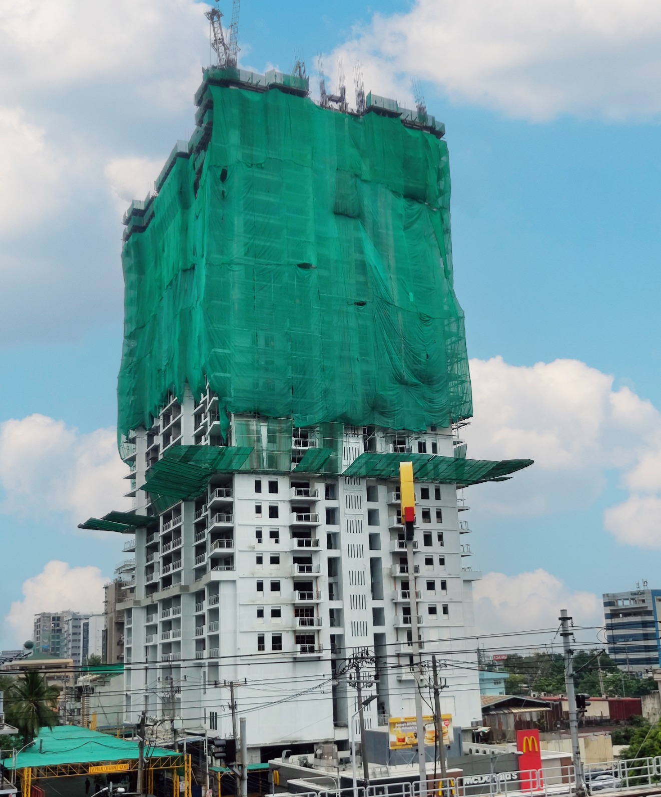 The Crestmont Takes Shape On South Triangle QC S Skyline